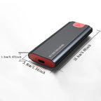 Boîtier de disque SSD USB 118.11 pouces, station d'accueil de disque dur NVME