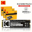 Disque SSD M.2 NVMe PCIe 3.0x4 Kodak de stockage interne