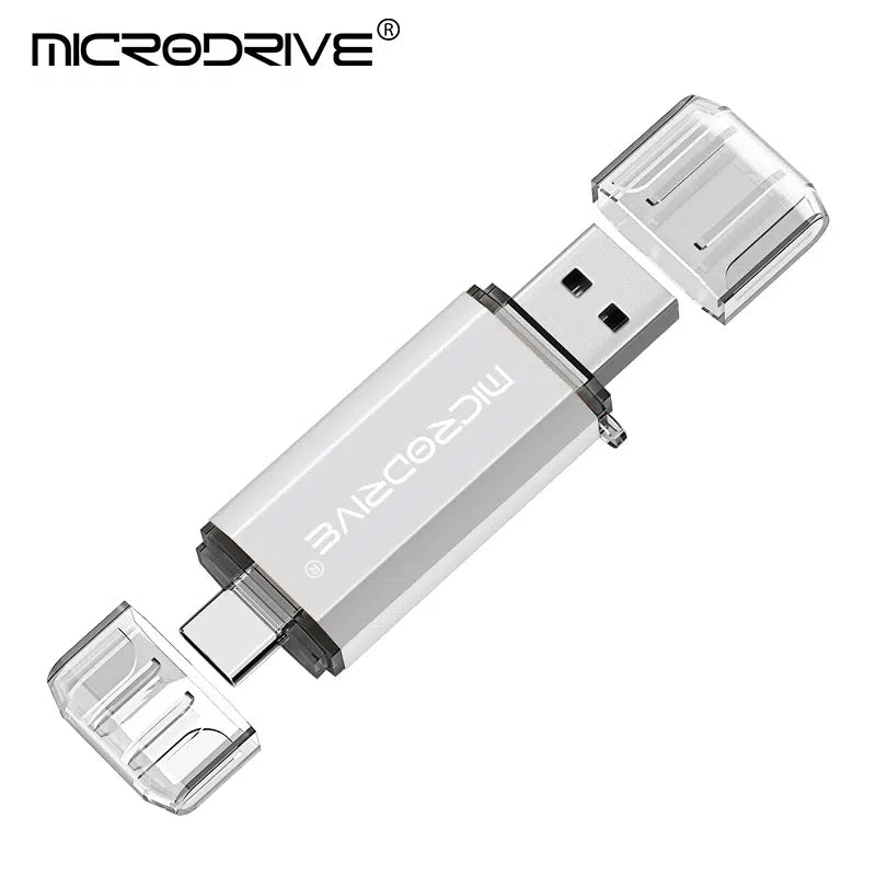 Clé USB OTG haute vitesse de 128 Go, capacité réelle, type C, clé USB 128 Go