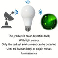 Ampoule De Capteur De Mouvement À LED 18W Lampe