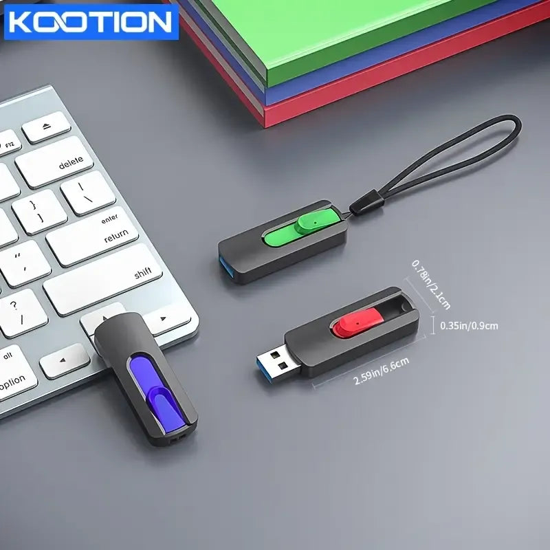 design créatif, étanche, haute vitesse et push-pull 128 Go