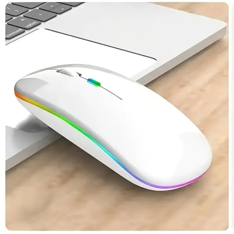 Rechargeable 2.4G Wireless Silent Office Mouse pour PC Ordinateur