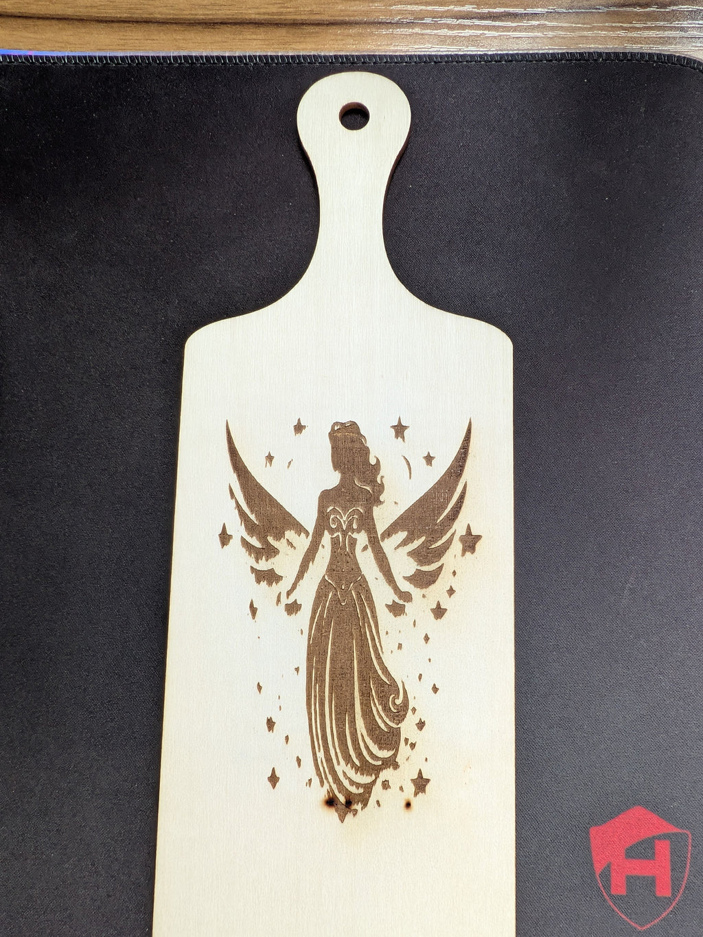 Planches d'art en bois avec dessin laser