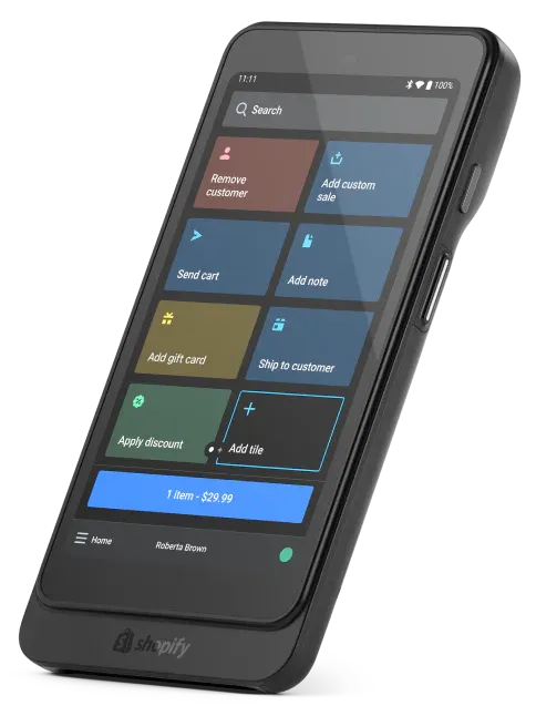 système de point de vente POS Go Shopify