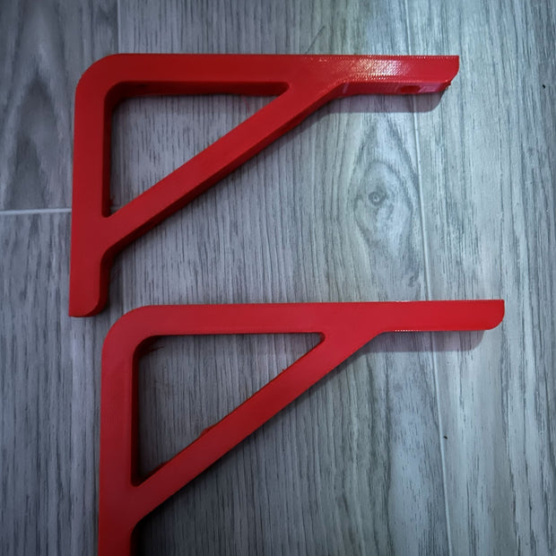support d'étagère Rouge Impression 3D