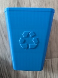 Poubelle de recyclage