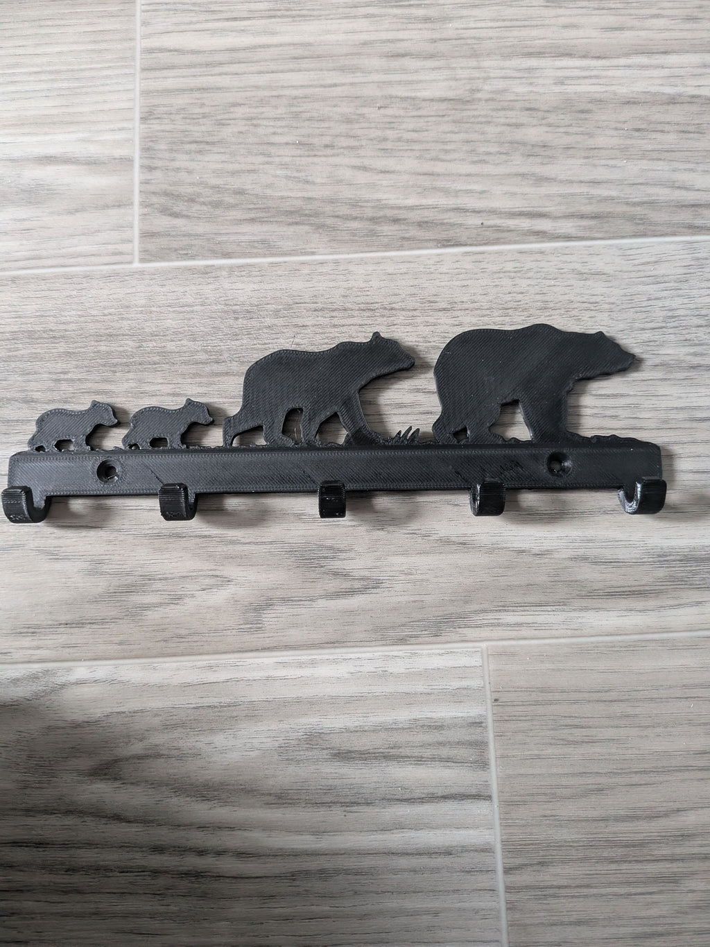 Porte-clés de la famille Ours