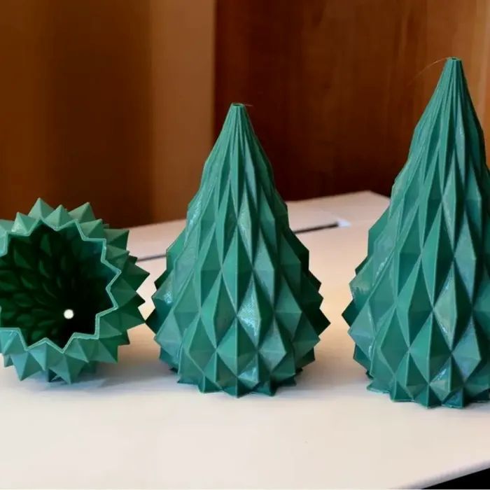 Arbre de Noël 3D imprimé – Déco festive, personnalisable et écoresponsable