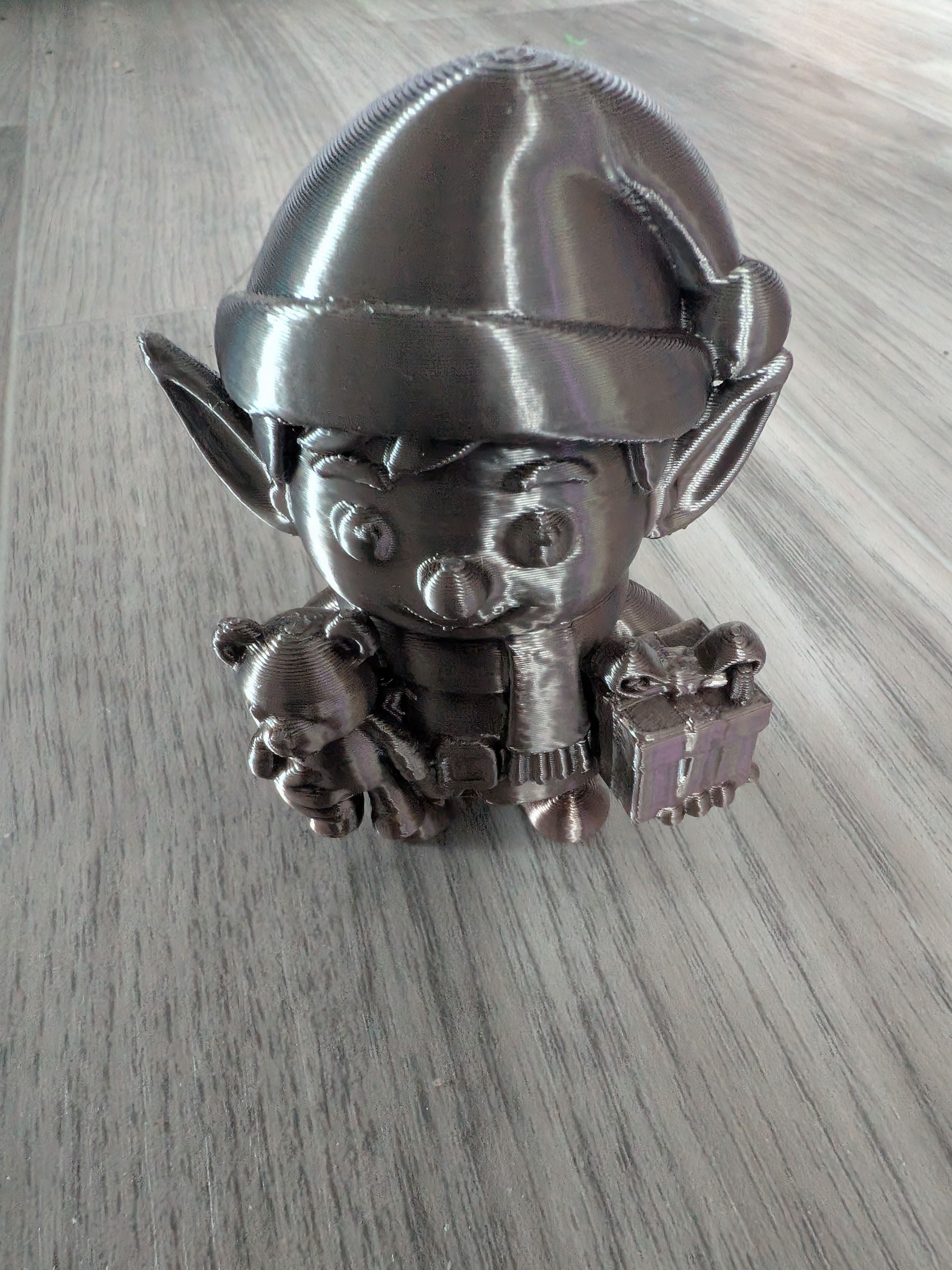 figurines de Noël imprimés en 3D