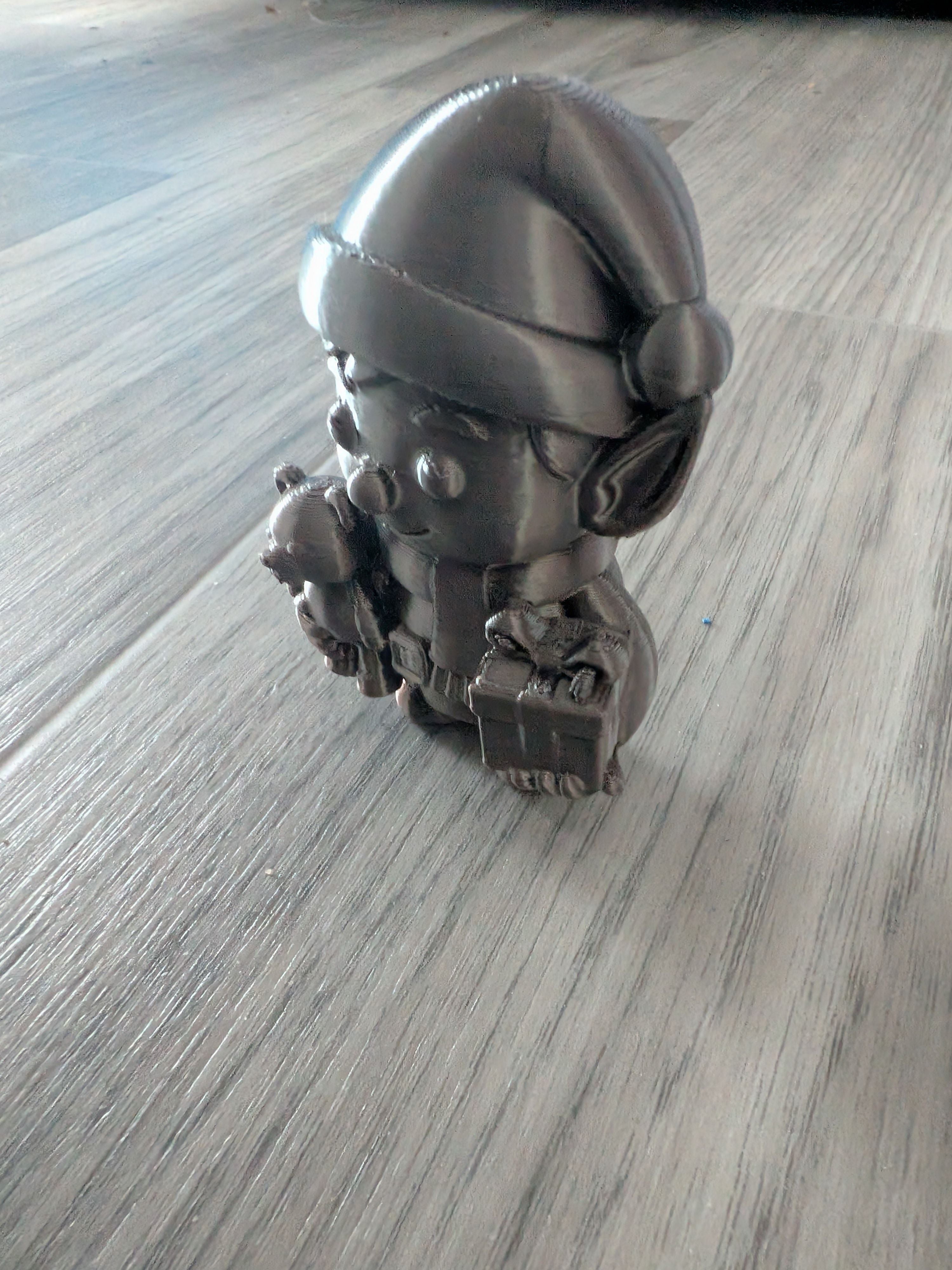 figurines de Noël imprimés en 3D