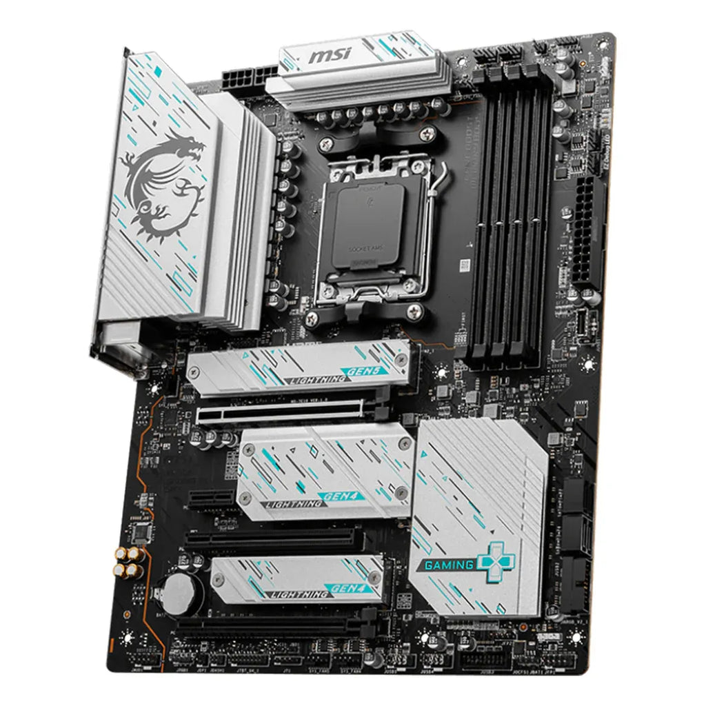 Carte mère MSI X670E Gaming Plus WiFi, ATX - prend en charge les processeurs de bureau AMD Ryzen série 9000/8000/7000, avec DDR5 jusqu’à 192 Go de mémoire maximale, port d’affichage / HDMI