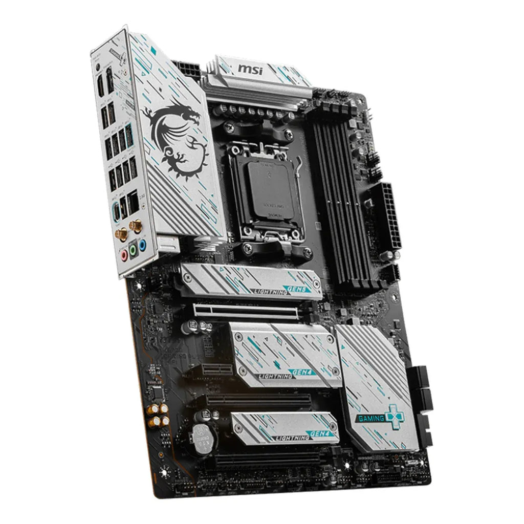 Carte mère MSI X670E Gaming Plus WiFi, ATX - prend en charge les processeurs de bureau AMD Ryzen série 9000/8000/7000, avec DDR5 jusqu’à 192 Go de mémoire maximale, port d’affichage / HDMI