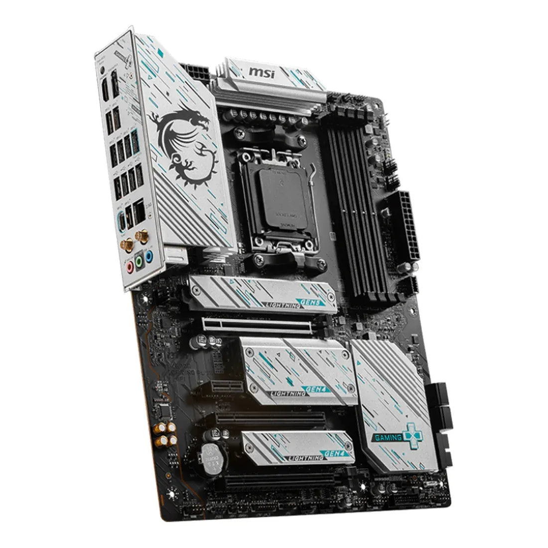 Carte mère MSI X670E Gaming Plus WiFi, ATX - prend en charge les processeurs de bureau AMD Ryzen série 9000/8000/7000, avec DDR5 jusqu’à 192 Go de mémoire maximale, port d’affichage / HDMI