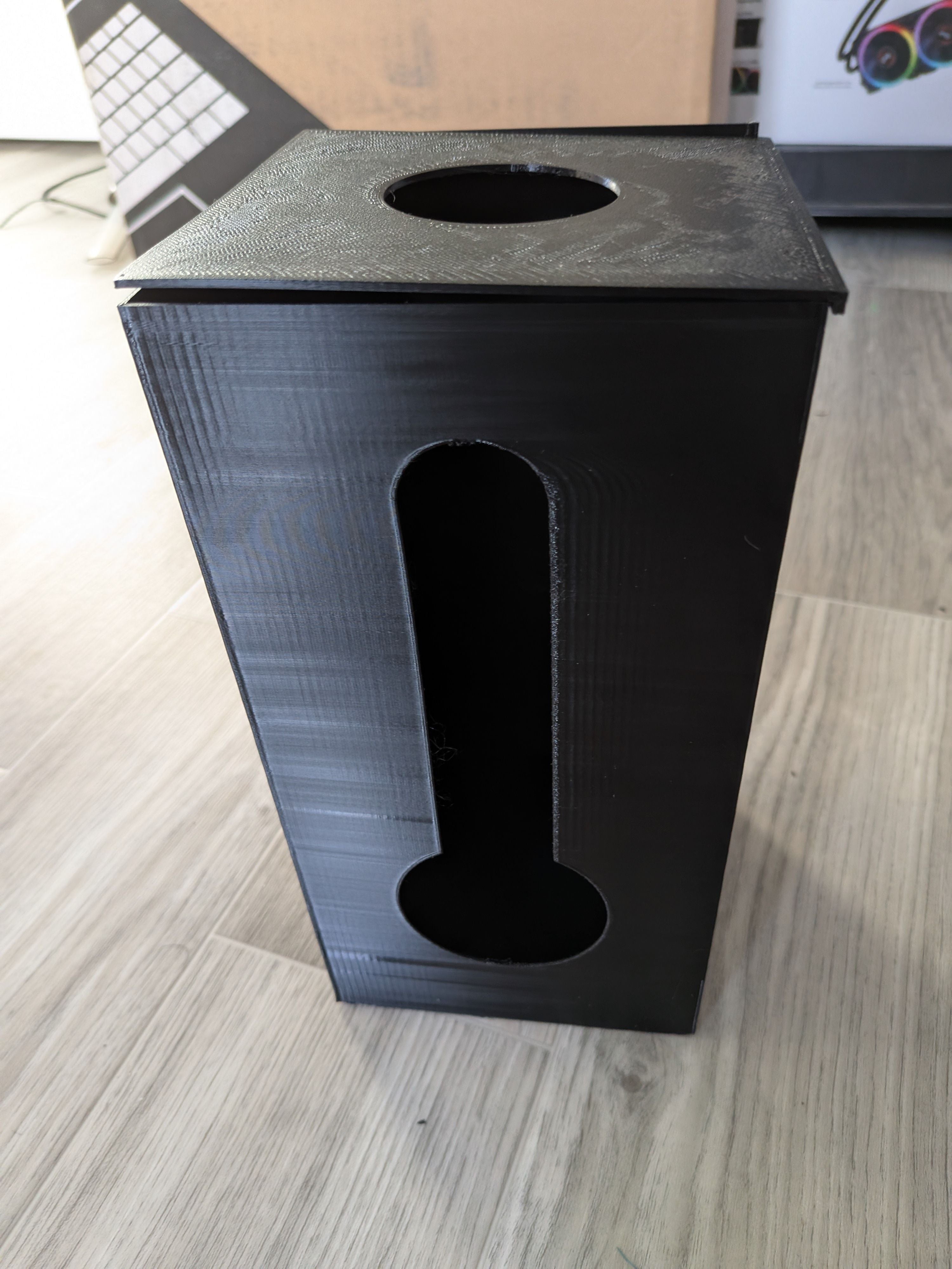 Boîte pour sacs en plastique