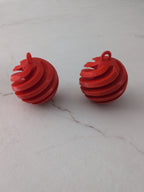 Boule de Noël Spirale – Impression 3D 🎁
