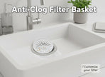 Panier de filtre anti‑bouchon pour évier – Impression 3D