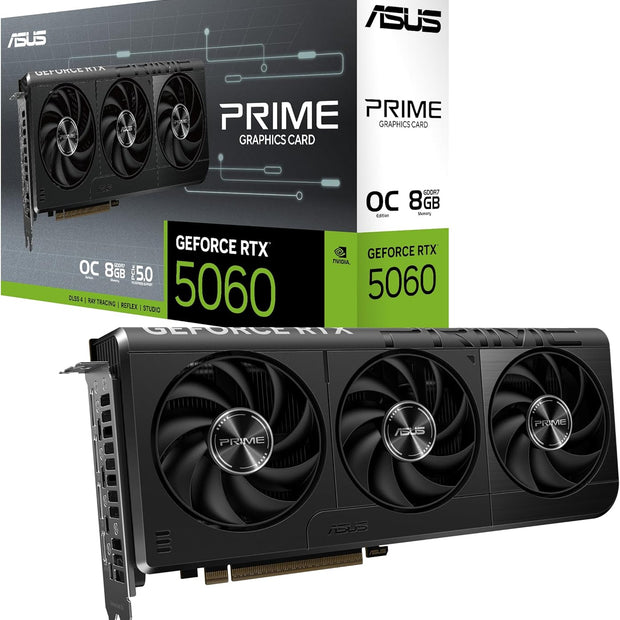 Asus Prime GeForce RTX™ 5060 Carte graphique 8 Go GDDR7