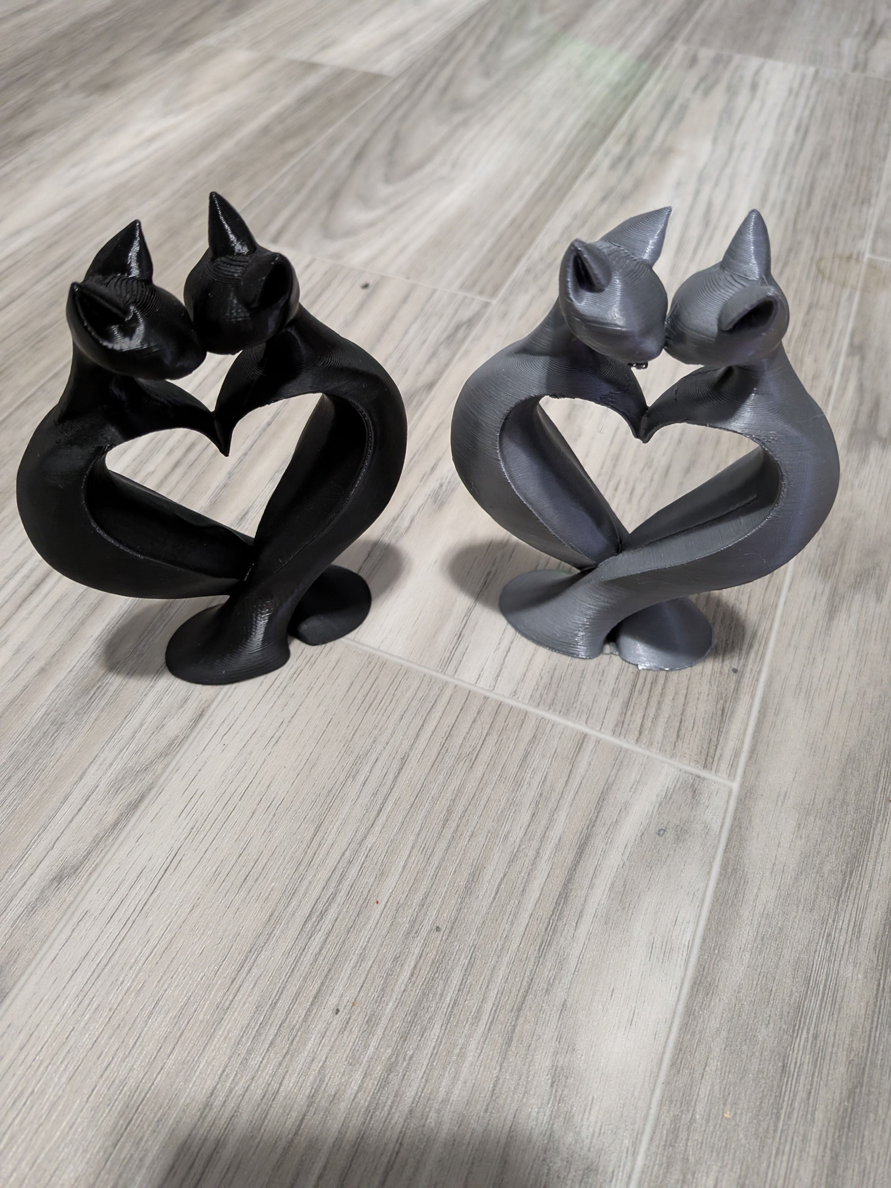 Décoration Chat Amour