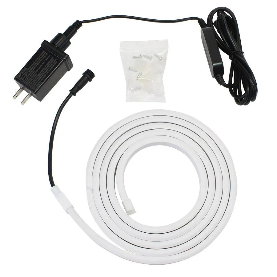 Bande DEL flexible intelligente style Néon - 24 V - 72 DEL/m - IP44 - RVB/TCC - 2 m