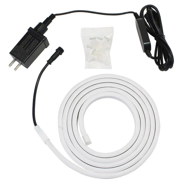 Bande DEL flexible intelligente style Néon - 24 V - 72 DEL/m - IP44 - RVB/TCC - 2 m