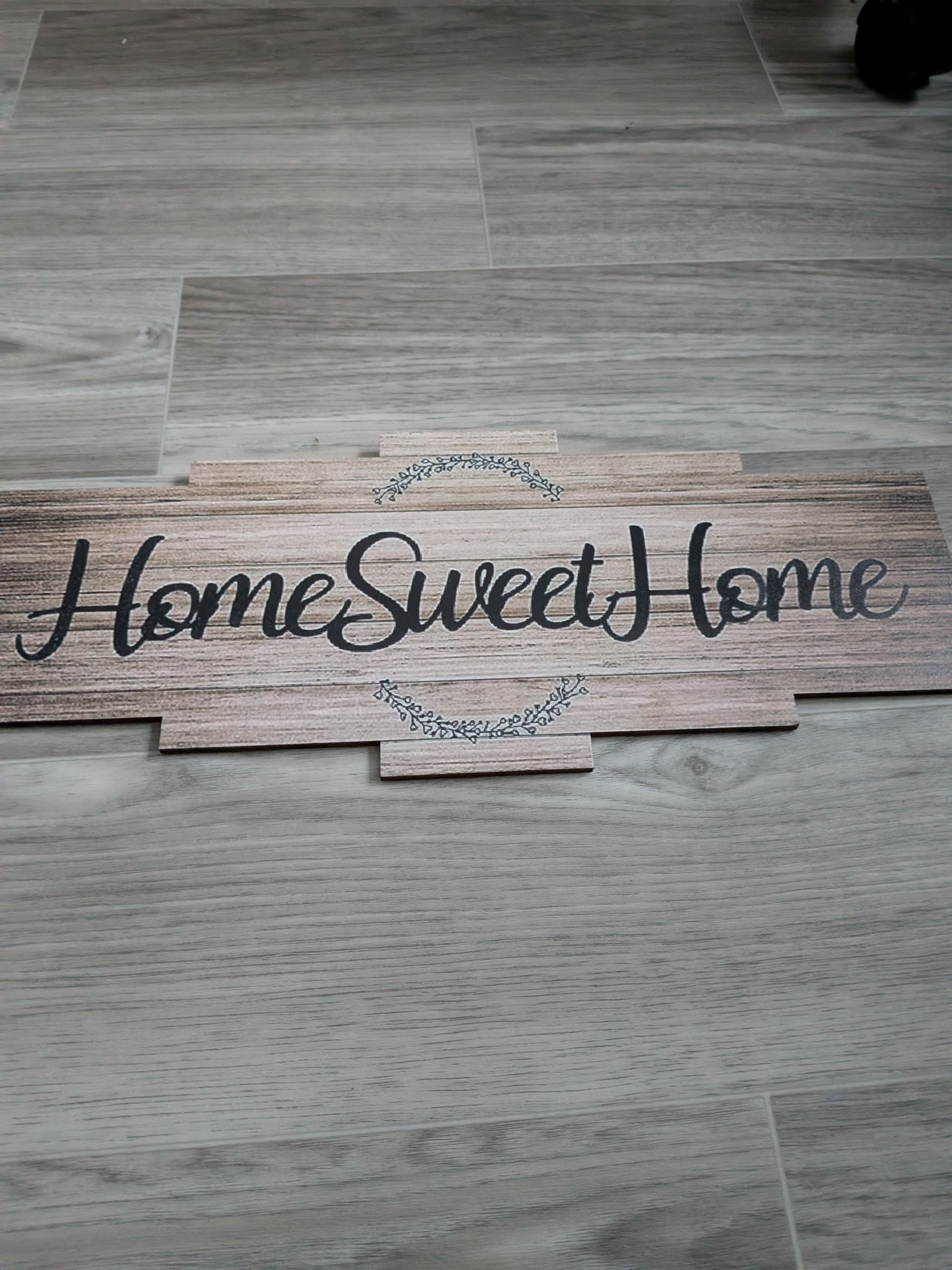 Panneaux rustique en bois "Home Sweet Home