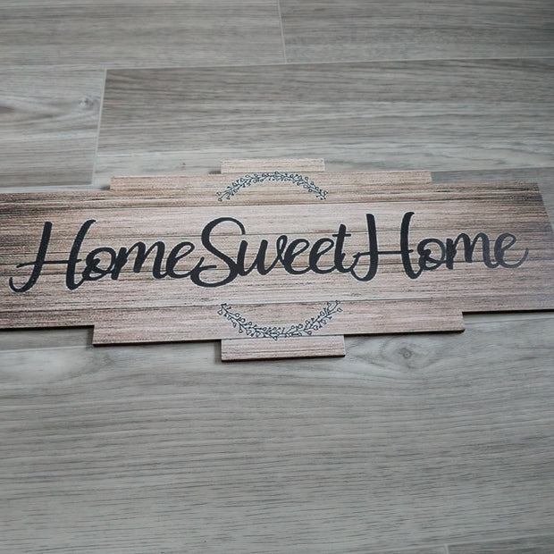 Panneaux rustique en bois "Home Sweet Home