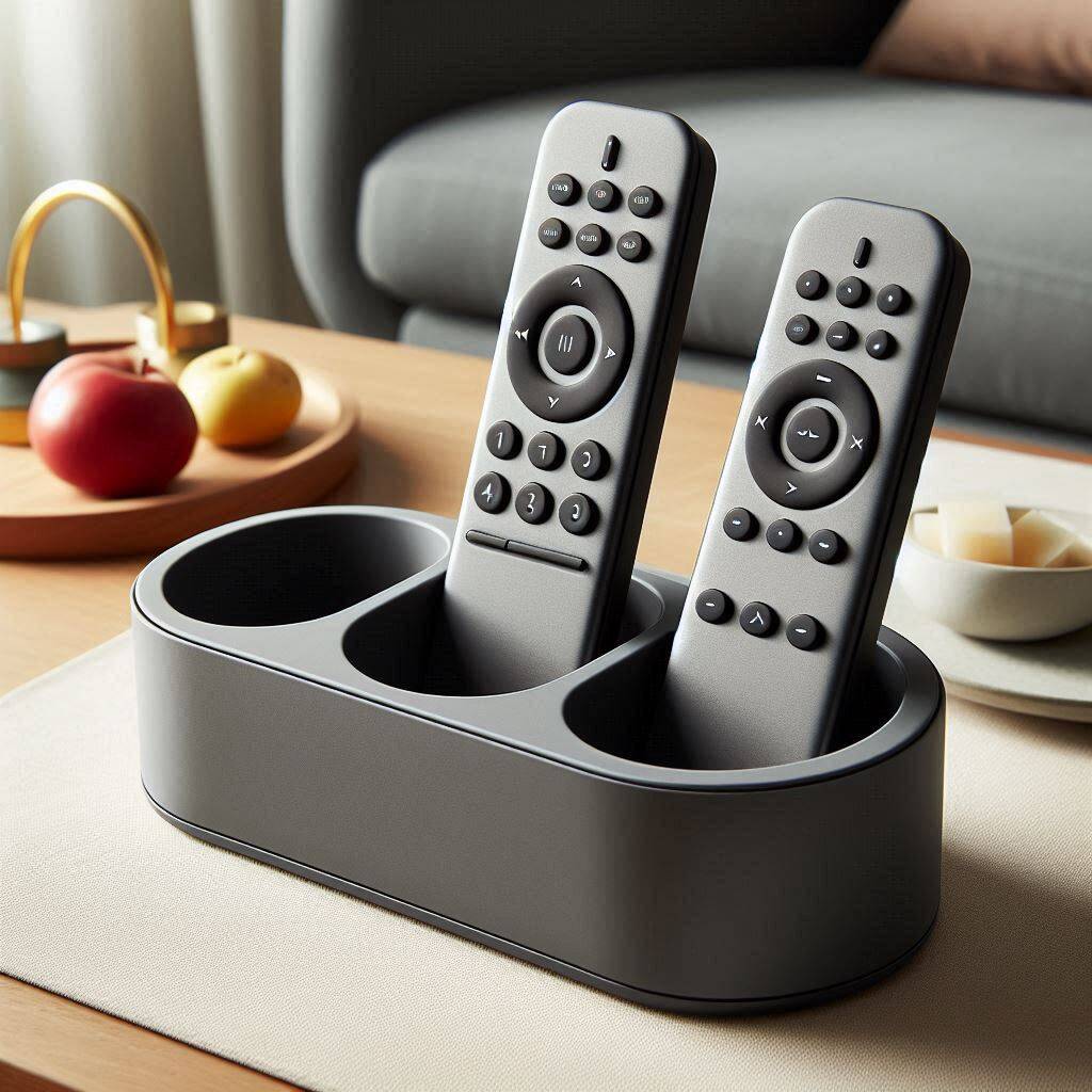 Porte-télécommande arrondi