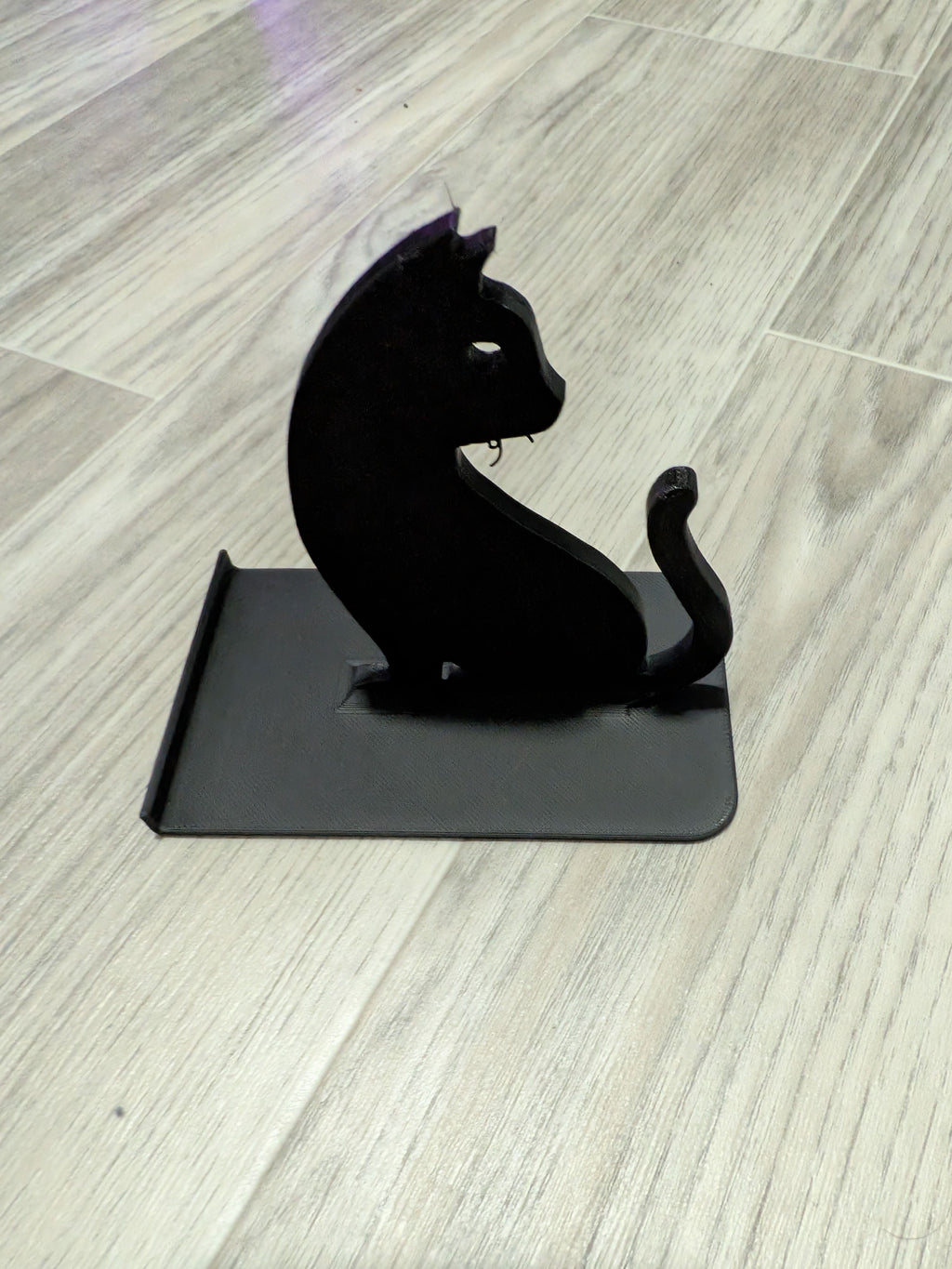 support pour téléphone portable avec chat