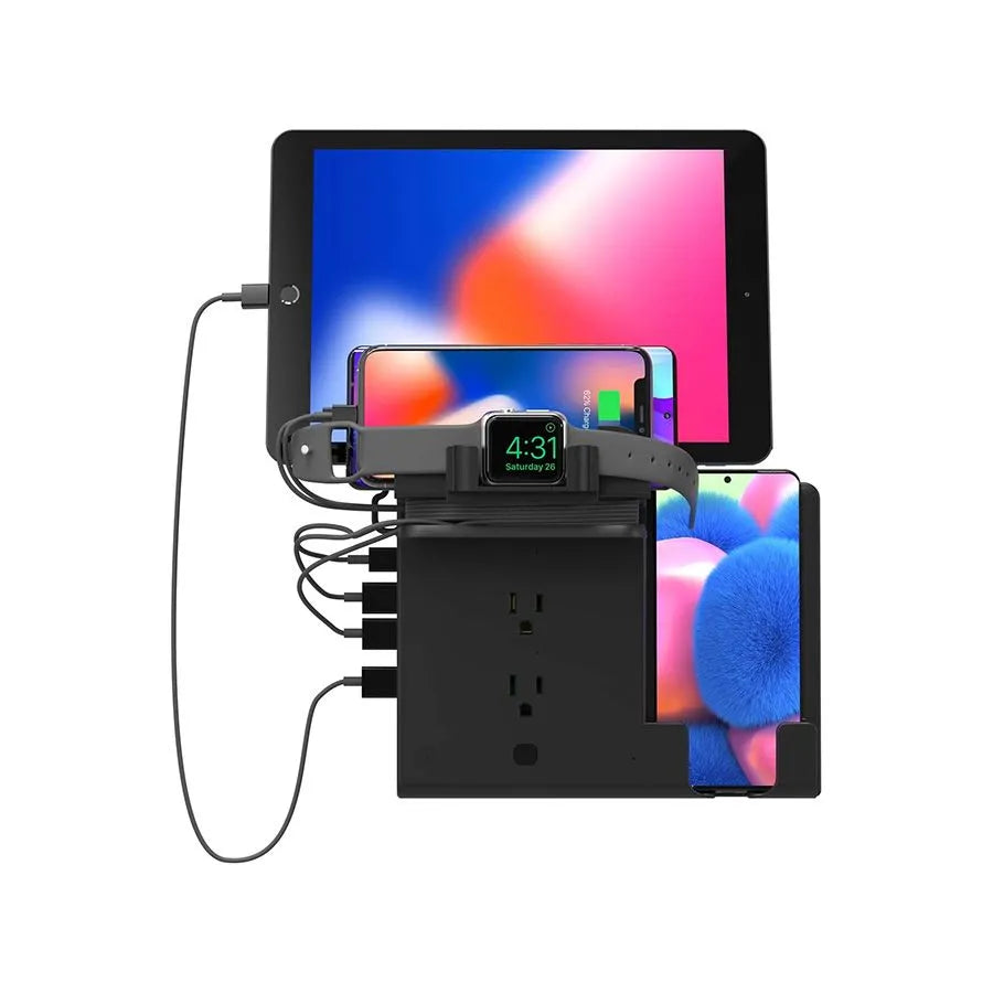 Station de charge tout en 1 pour 7 appareils - 58 W