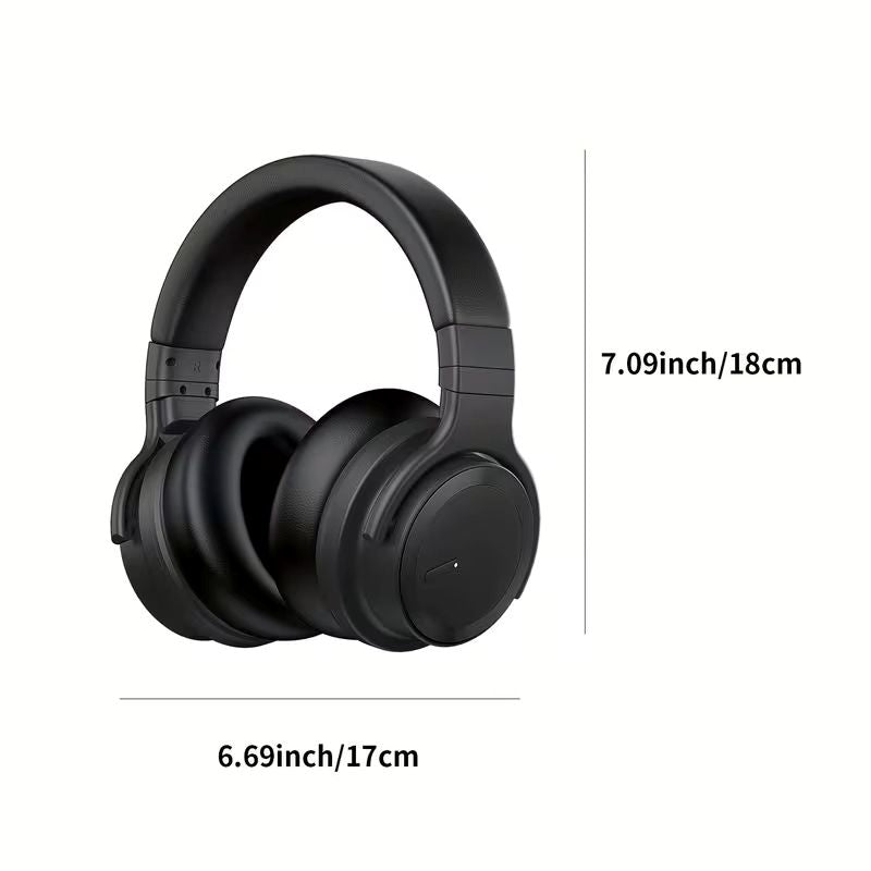 Casque Audio sans Fil à Réduction Active du Bruit avec Basses Intenses