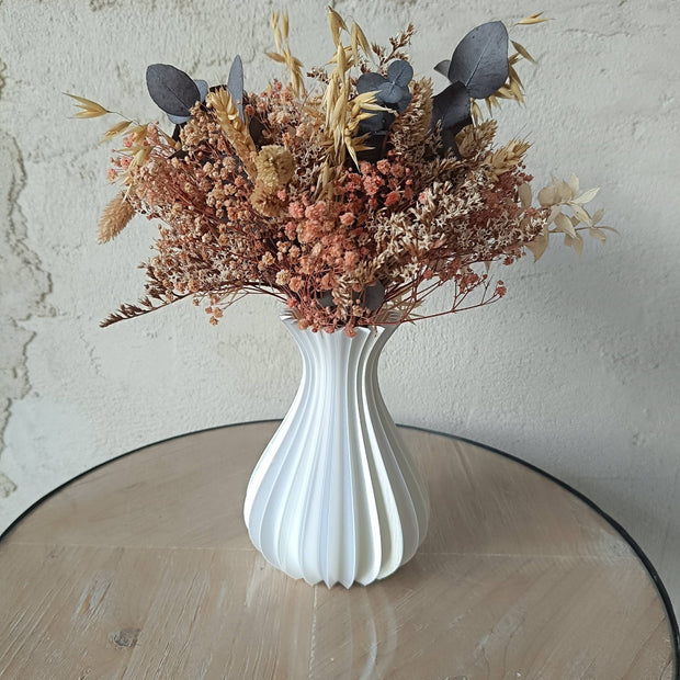 Vase rainuré
