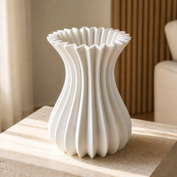 Vase rainuré