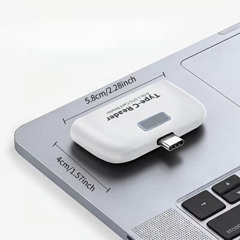 Mini Lecteur Multifonction Portable, Plug-and-Play, Adaptateur de Transfert de D