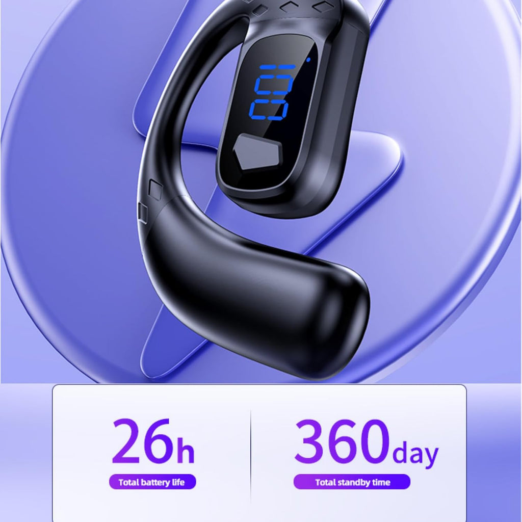 Casque à oreille ouverte, Bluetooth 5.4 à une oreille, conduction d'air