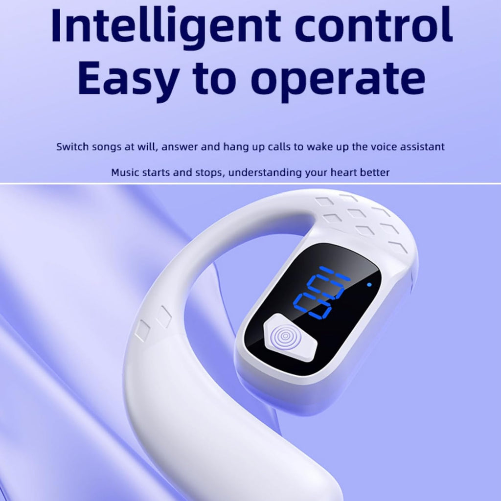 Casque à oreille ouverte, Bluetooth 5.4 à une oreille, conduction d'air
