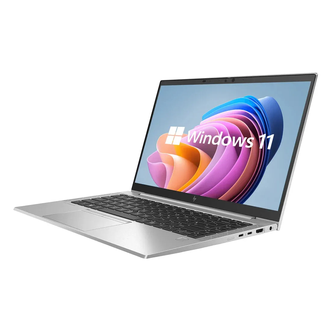 HP EliteBook 840 G7 14 Inch FHD Touch Screen Laptop - Intel i5-10210U (Up to 4.2GHz), 16GB DDR4 RAM, 512GB SSD, Backlit Keyboard, Fingerprint, Windows 11 Pro