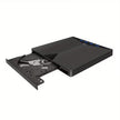 Lecteur et graveur CD/DVD portable - Clé USB C externe avec lecteur de carte SD, Hub USB 3.0 Type C