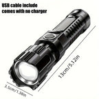 2 lampe de poche LED YANHUO, 350 lumens ultra-lumineuse