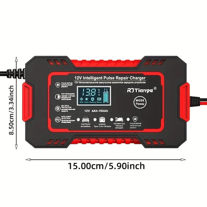 Chargeur de batterie de voiture, chargeur de maintien de batterie image 0