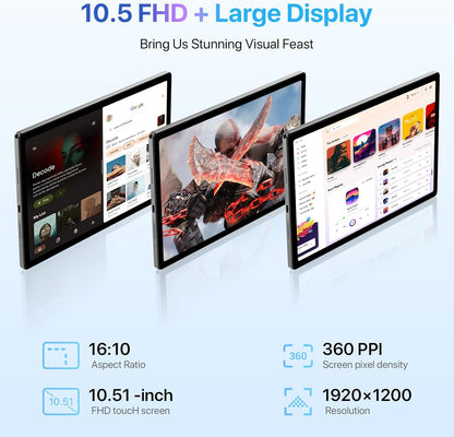 UMIDIGI Tablette A13 Tab Android 13, (8 + 8) Go de RAM + 128 Go image 2