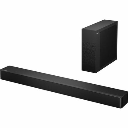 Haut-parleur de barre de son Bluetooth Hisense HS2100 2.1 - 240 W RMS - Noir - Montage mural - Sur table - 50 Hz à 20 kHz - DTS Virtual :X, 3D - (HS2100)