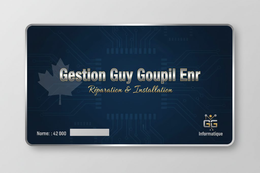 Carte Cadeau Gestion Guy Goupil Enr