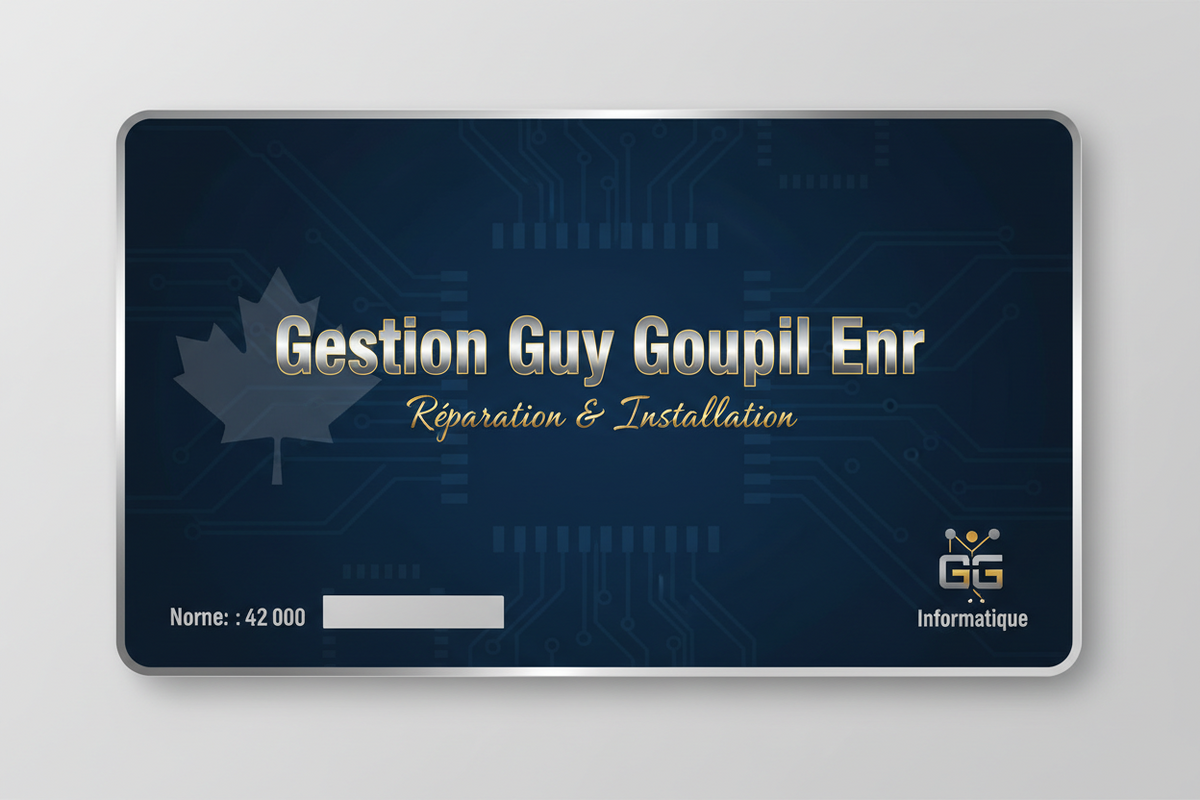 Carte Cadeau Gestion Guy Goupil Enr